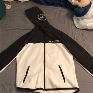 Hollister zip up fleece